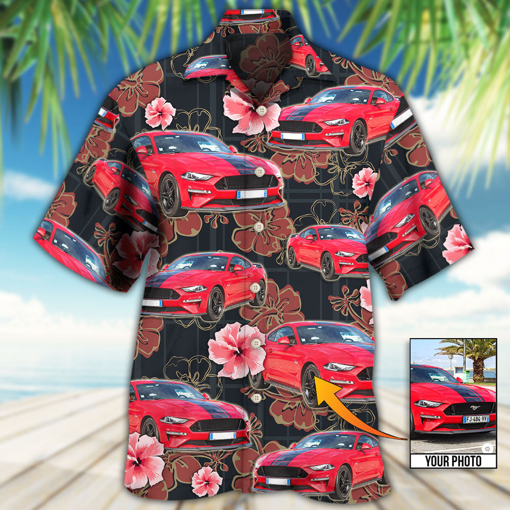 Car Various Custom Photo Hawaiian Shirt For Poolside Relaxation And Sunny Getaways