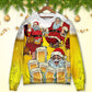 Christmas Santa Loves Holiday Drinks Sweater For Seasonal Parties Cozy Gatherings And Thoughtful Holiday Gifts
