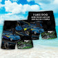 Racing Dog Drag Racing Lover Beach Shorts Artwork Detail For Tropical Travel And Everyday Wear