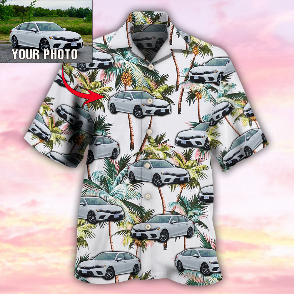 Car Various Custom Photo Hawaiian Shirt Design View For Resort Travel And Thoughtful Gifting
