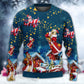 Christmas Bear Santa Happy Holiday Sweater For Festive Parties Family Photos And Comfortable Seasonal Wear