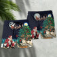 Christmas Santa Giving Holiday Joy Beach Shorts For Outdoor Adventures And Thoughtful Seasonal Gifts