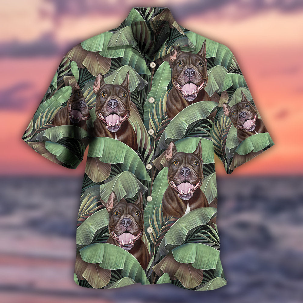 Dog Sweet Custom Photo Personalized Hawaiian Shirt Pattern Detail For Vacation Travel And Daily Wear