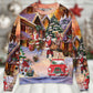 Christmas Santa Is Delivering Sweater For Festive Events Weekend Outings And Comfortable Winter Style