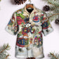 Christmas Snowman Hawaiian Shirt Resort Outfit View For Weekend Trips