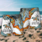 Camping Into Forest Relax Mind Beach Shorts Artwork Detail For Comfortable Everyday Summer Wear