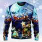 Christmas Santa Reindeer Snowman Light Sweater For Winter Celebrations Family Events And Thoughtful Gifting