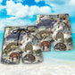 Turtle Tropical Beach Ocean Beach Shorts Print View For Coastal Escapes And Casual Outings