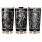 Viking Brave Norse Warrior 20 Oz Tumbler For Coffee Travel And Daily Drinks