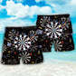 Without Darts I'm Doing Nothing Quote Beach Shorts Design View For Poolside Relaxation And Holiday Trips