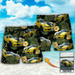 Car Floral Various Style Personalized Photo Beach Shorts For Coastal Adventures And Relaxed Summer Wear