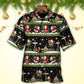 Festive Christmas Big Night Hawaiian Shirt Artwork View For Coastal Escapes And Resort Style