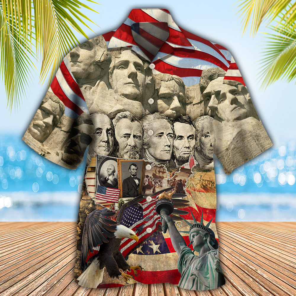 American History Freedom Dear Peace Sweet Hawaiian Shirt For Summer Events And Casual Outdoor Wear