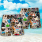 Pug Beach Shorts Pattern Detail For Relaxed Weekends And Relaxed Casual Wear