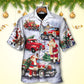 Christmas Santa Truck Hawaiian Shirt Resort Outfit View For Resort Wear