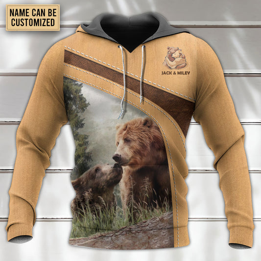Old Bear Honey Personalized Hoodie For Pet Lovers Casual Style Holidays And Thoughtful Gifts