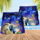 Fitness Lifestyle Beach Shorts Pattern Detail For Vacation Style And Travel Ready Comfort