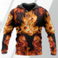 Fantasy Dragon Fireball Hoodie For Mythic Artwork Enthusiasts Casual Events And Daily Comfort