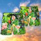 Classy Tropical Cocktail Summer Beach Shorts Artwork Detail For Tropical Travel And Everyday Wear