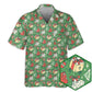 Fantasy Role Dice Hawaiian Shirt Print Closeup For Outdoor Gatherings