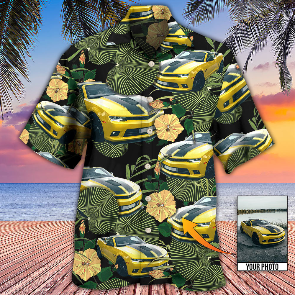 Car Various Custom Photo Hawaiian Shirt Artwork Detail For Resort Trips And Outdoor Activities