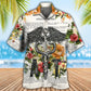 Floral Athletic Trainer Dictionary Hawaiian Shirt For Vacation Days And Relaxed Coastal Outings