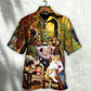 Cat Drink Wine Judge Hawaiian Shirt Relaxed Style View For Summer Travel