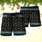 Viking Christmas Deck The Halls With Axes Beach Shorts For Festive Outdoor Style