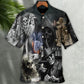 Gothic Dark Skull Gambling Hawaiian Shirt Design View For Weekend Trips
