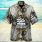 Vintage Dragon Old Ship Anchor Sea Hawaiian Shirt Design View For Casual Summer Styling
