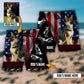 German Shepherd Lovely Dog Personalized Photo Beach Shorts Artwork View For Seaside Trips And Casual Style