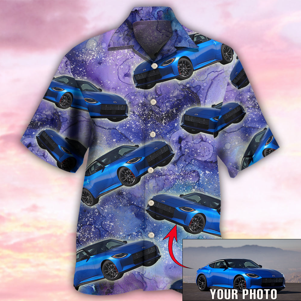 Car Various Custom Photo Hawaiian Shirt For Vacation Days And Relaxed Coastal Outings
