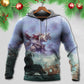 Fantasy Santa Battle Hoodie For Seasonal Parties Casual Wear And Thoughtful Holiday Gifts