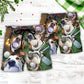 Coastal Golf Dog Beach Shorts Pattern Detail For Casual Outings And Thoughtful Gift Giving