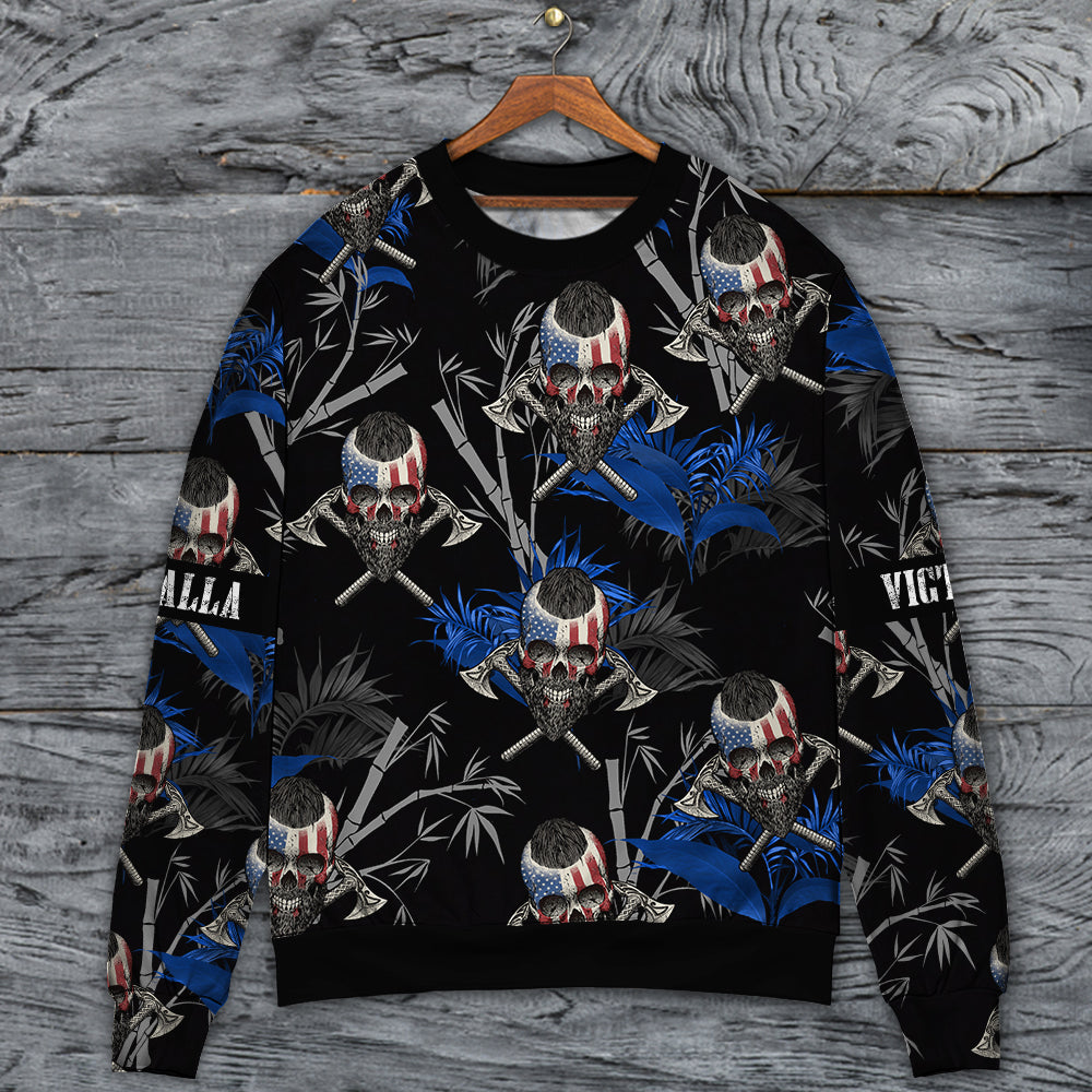 Viking Victory Sweater For Mythic Art Fans Travel Adventures And Distinctive Gifting