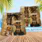 Cat Luxury Artistic Style Beach Shorts For Sunny Getaways And Gifting