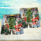 Christmas Animal Drum Celebration Beach Shorts For Resort Travel And Thoughtful Summer Gifting