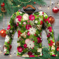 Floral Christmas Fir Tree Poinsettia Hoodie For Holiday Vacations Winter Events And Everyday Comfort