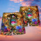 Bold Typography Beach Shorts Pattern Detail For Resort Wear And Bright Seasonal Outfits