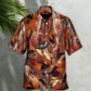 Violin Intelligent People Hawaiian Shirt Artwork Detail For Resort Trips And Outdoor Activities