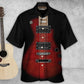 Electric Classic Guitar Rock Hawaiian Shirt Artwork View For Coastal Escapes And Resort Style