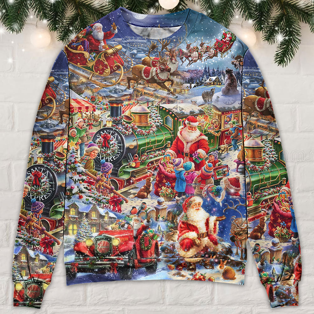 Christmas Joy Peace Family Laughter Sweater For Winter Celebrations Family Events And Thoughtful Gifting