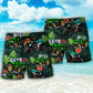 Tractor And Mountain Biking Lover Beach Shorts For Coastal Adventures And Relaxed Summer Wear