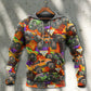 Monster Truck Packed Power Hoodie For Automotive Enthusiasts Road Trips And Casual Everyday Wear