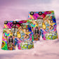 Hippie Vintage Not Old Beach Shorts Pattern Detail For Sunny Outdoor Activities