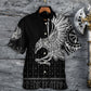 Norse Warrior Raven Odin Victory Hawaiian Shirt For Summer Events And Casual Outdoor Wear