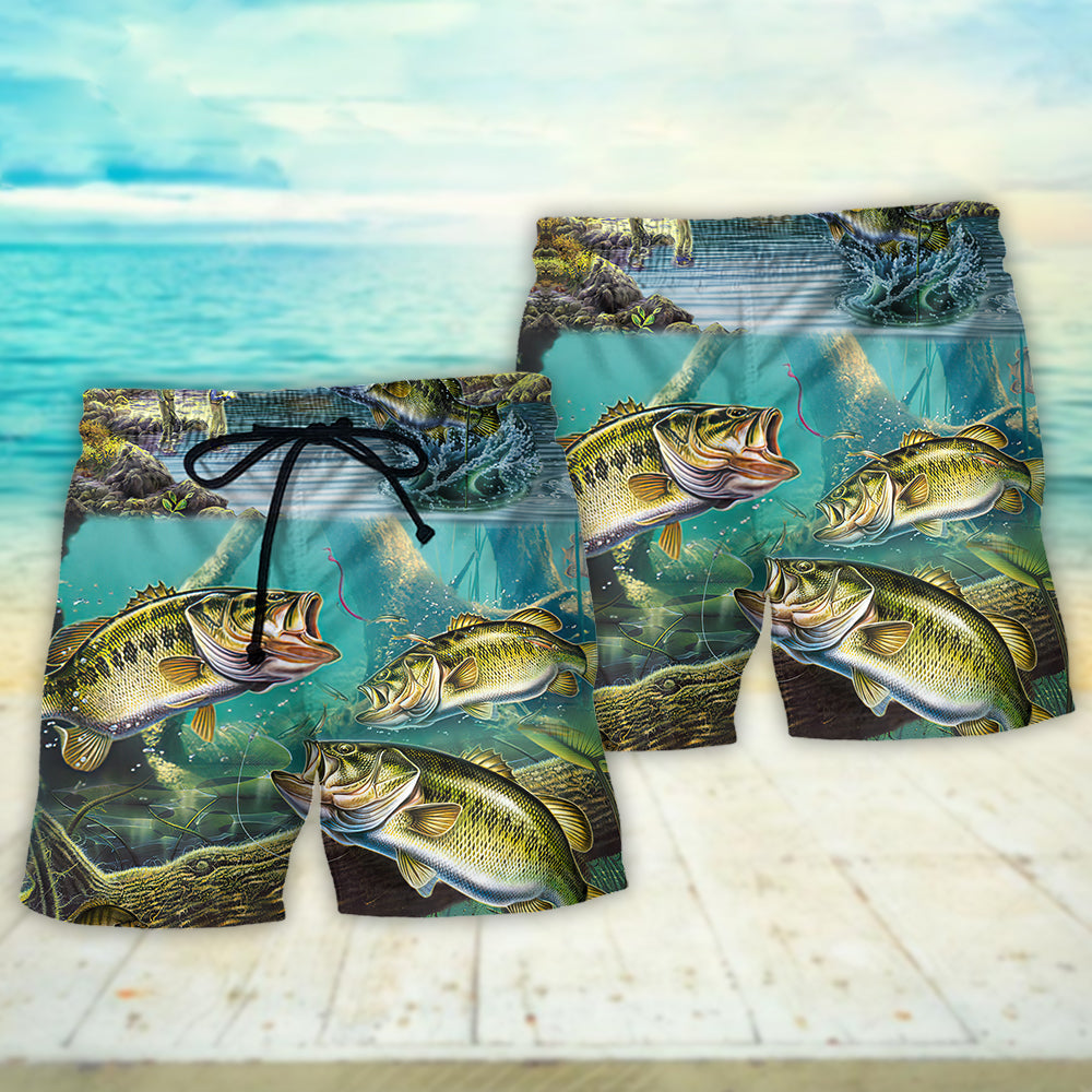 Fishing Is More Than Fish Quote Beach Shorts For Resort Travel And Thoughtful Summer Gifting