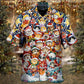 Funny Cat Christmas Happiness Hawaiian Shirt For Resort Getaways And Comfortable Summer Activities