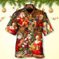 Funny Festive Christmas Gift Hawaiian Shirt For Poolside Relaxation And Sunny Getaways