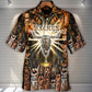 Music Metal Festival Hawaiian Shirt Print Closeup For Beach Days
